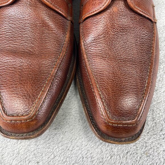 Allen Edmonds Jackson Dress Shoes Mens Size 9.5 Made In USA Brown Leather main image 4